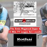 The 2025 “Ernie Magwood  Super 6 TT League” rd 3 results courtesy of Island Wheelers, including photos of Paul Hannigan (Banbridge CC). The league also received good news al!! After “Inglis Coaching” as main sponsor of the league, a new co-sponsor is announced!! Welcome Rhotai CC!!