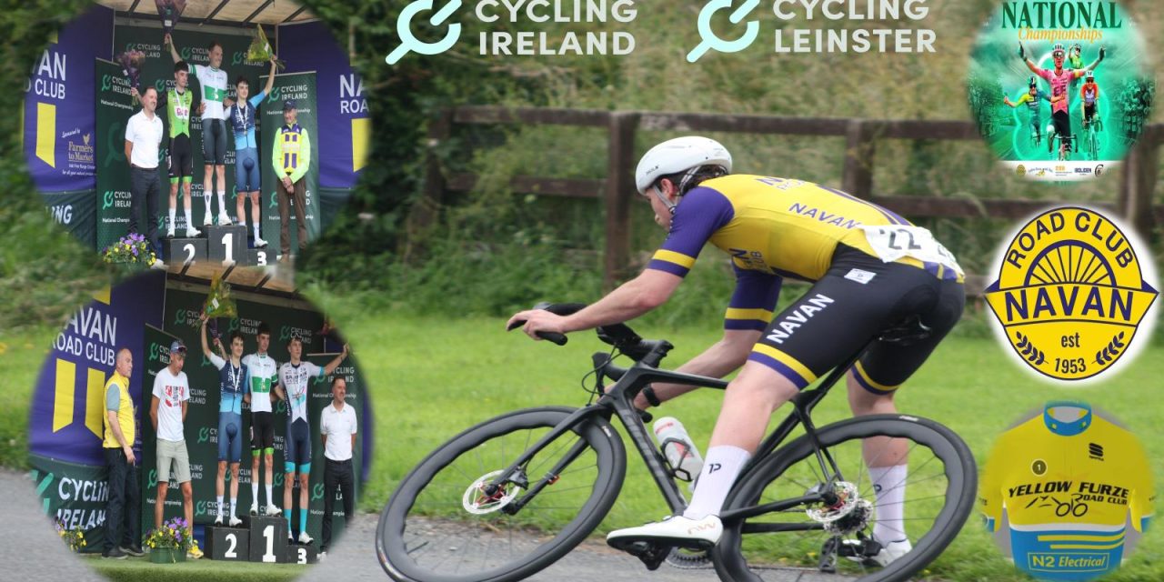 (Day 2) Sunday 29th June “The 2025 Irish National Road Race Championships” The Men Elite & U23’s results on the final day of fast racing on a very demanding course in the heart of the Boyne Valley in Co-Meath. Well done to Rory Townsend (Elite),whom also received the “Sean Nolan Cup” and Jamie Meehan (U23), with a thank you to all the riders, who have giving it all to entertain us immensely!!