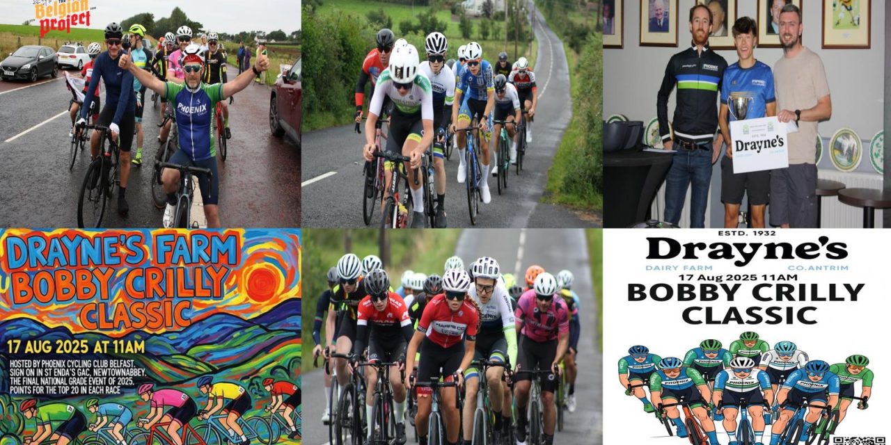 The 2025 DRAYNES Farm “BOBBY CRILLY CLASSIC” The final round of the National Grade Event series will be held tomorrow near Nuts Corner Co-Antrim. Here the provisional start list of the 3 races…the sign on is still open till 6pm tonight (Sat 16th Aug) and late entries will be added to this list if needed…Take extra time to get there as some roadworks in and around the west link and M3, Lagan Bridge closed to get to the M2 coming from Bangor & Ards